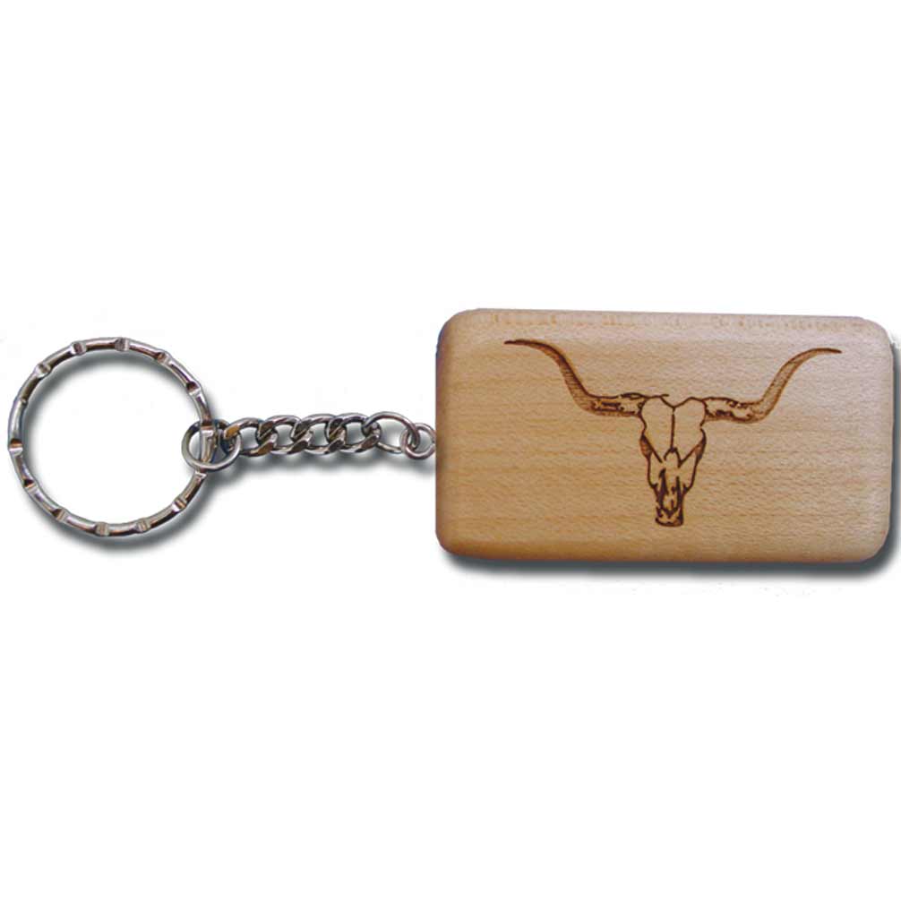Calgary Stampede Steer Skull Keychain