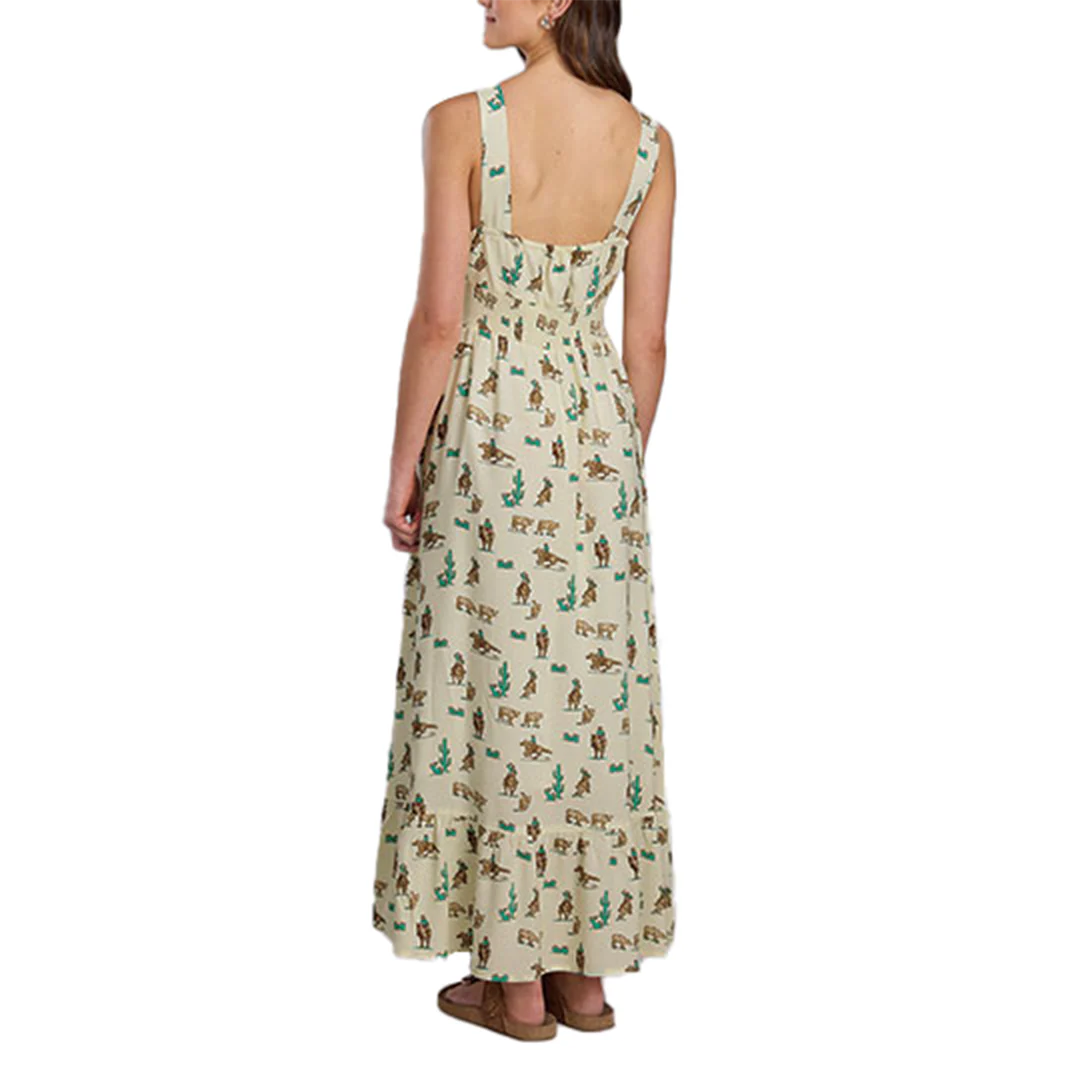 Roper Women's Long Print Dress