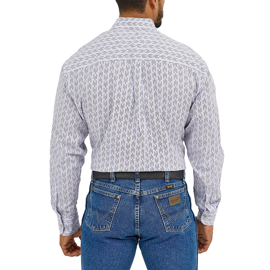 Wrangler Men's George Strait Long Sleeve Button Shirt