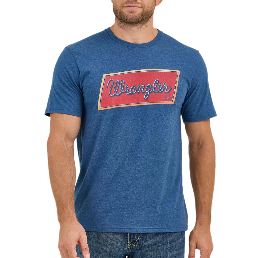 Wrangler Men's Rope Emblem Graphic T-shirt