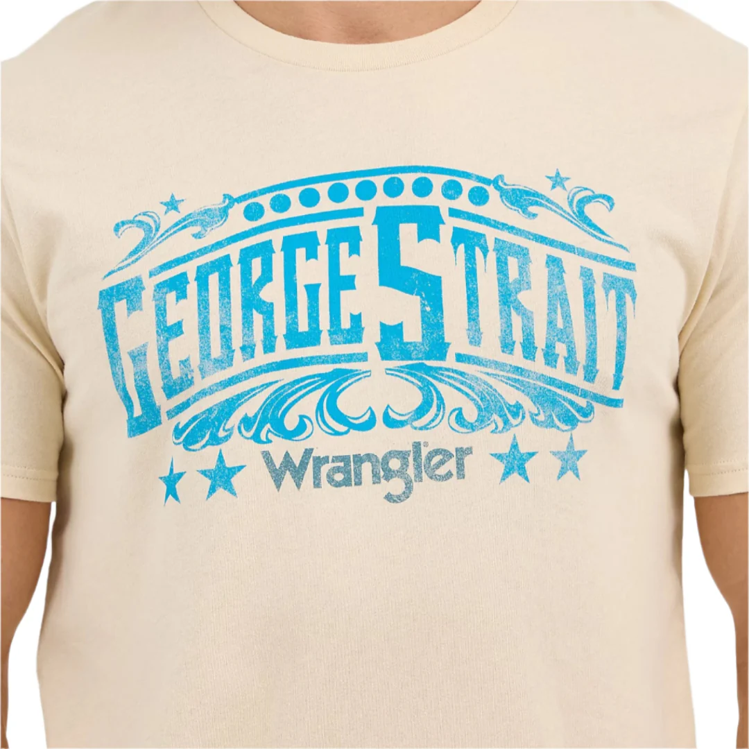 Wrangler Men's George Strait Concert T-Shirt