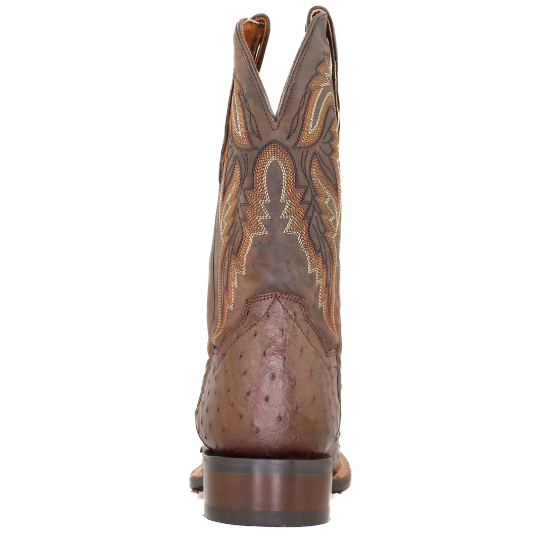 Dan Post Men's Alamosa Full Quill Ostrich Cowboy Boots