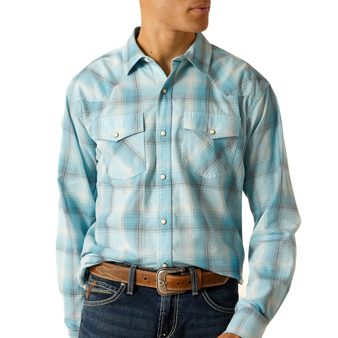 Ariat Men's Henryk Retro Fit Plaid Snap Shirt