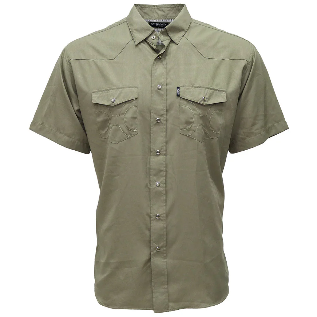 Hooey Brands Men's Sol Short Sleeve Snap Shirt
