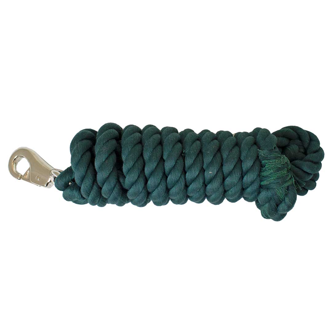Western Rawhide Cotton Lead Rope with Bull Snap