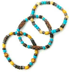 Wyo-Horse Beaded Bracelets - 3 Pack