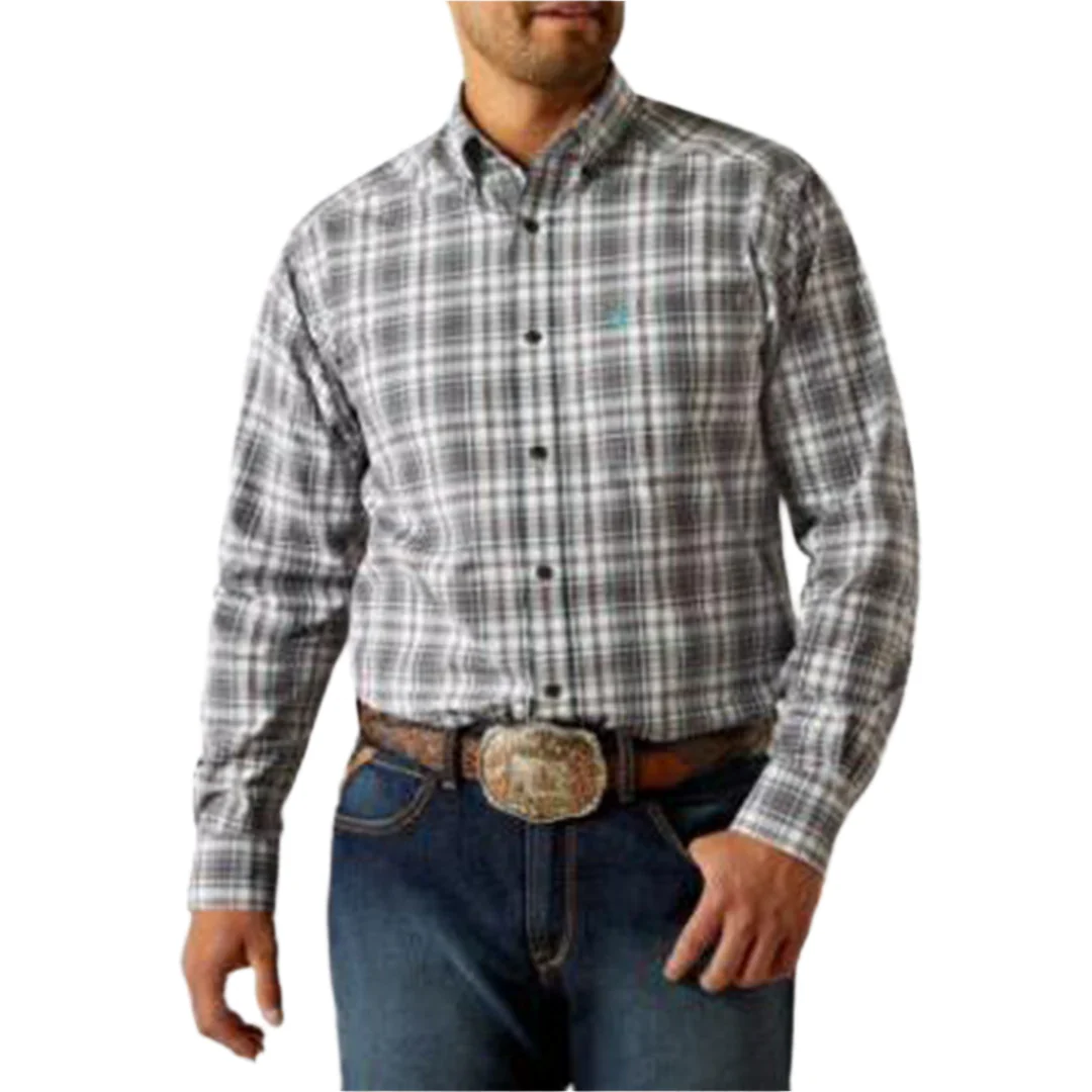 Ariat Men's Willie Plaid Long Sleeve Button Shirt