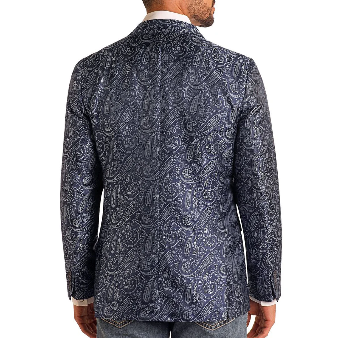 Rock & Roll Denim Men's Paisley Sport Coat