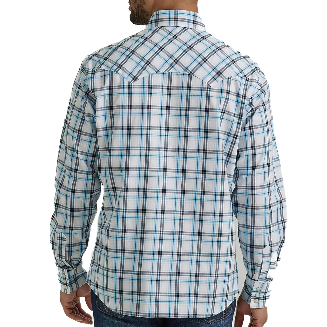 Wrangler Men's Retro Sawtooth Snap Shirt
