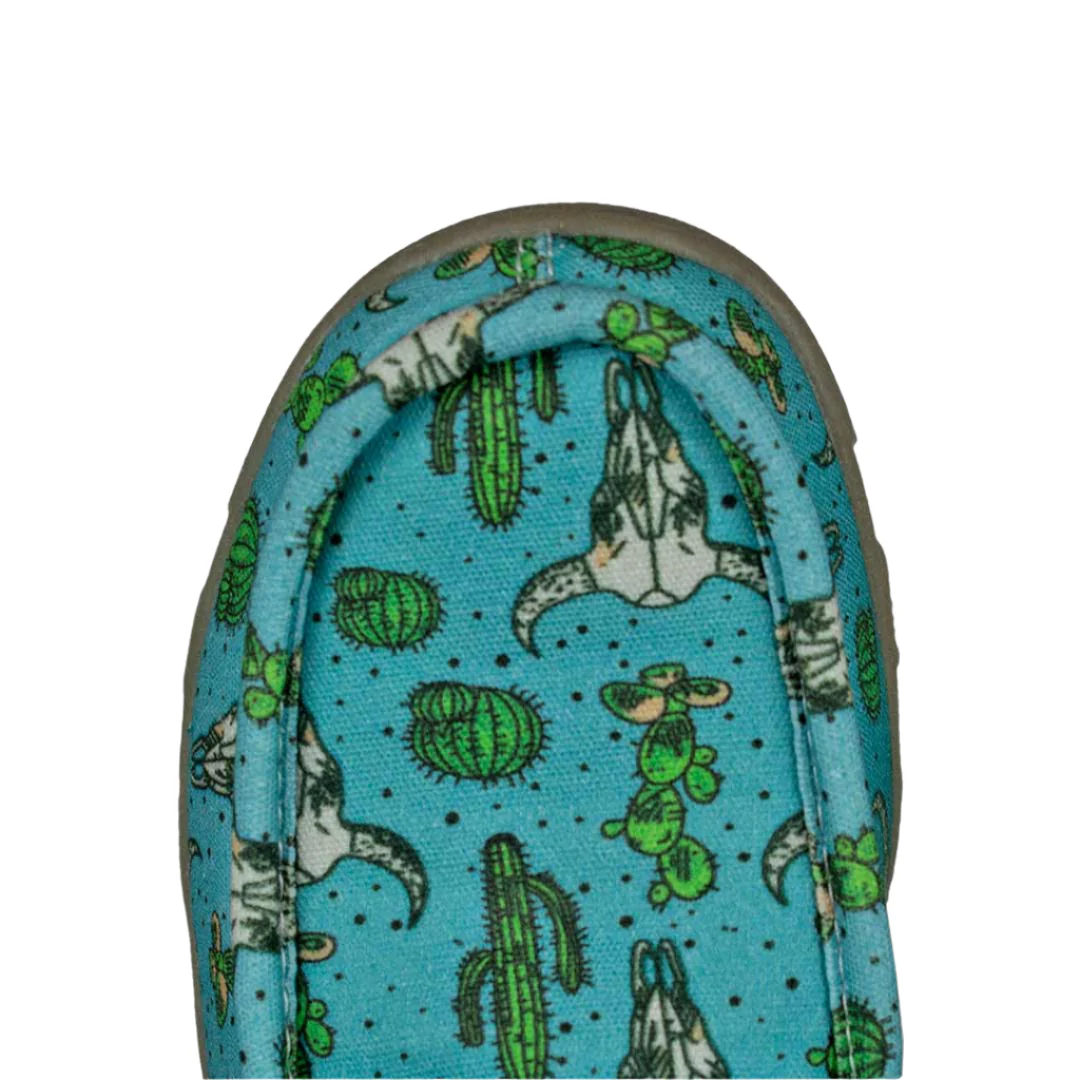 Roper Girls' Cactus Print Slip-On Shoes