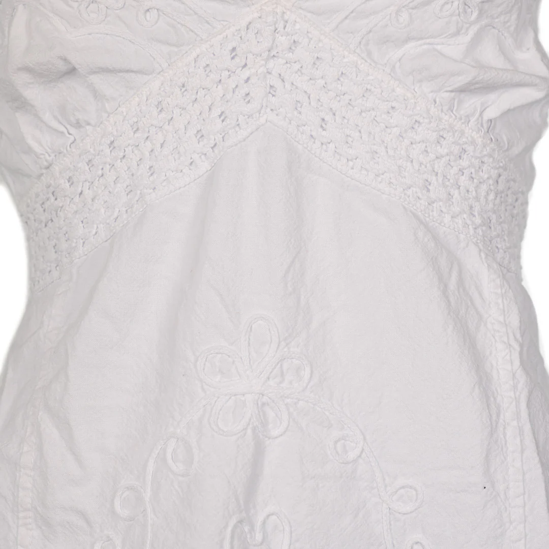 Inca Cotton Women's Short Embroidery Dress