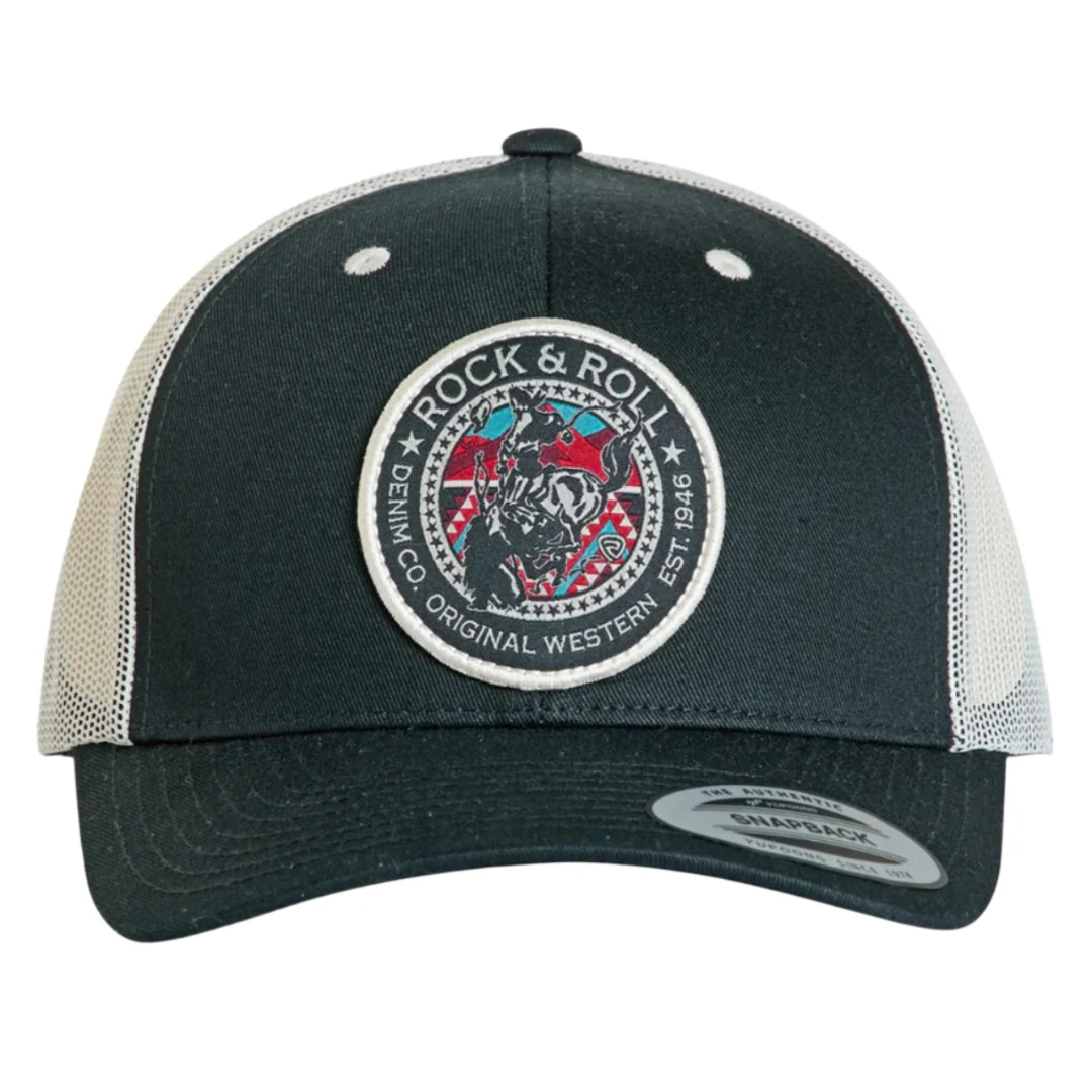 Rock & Roll Denim Men's Circular Patch Cap