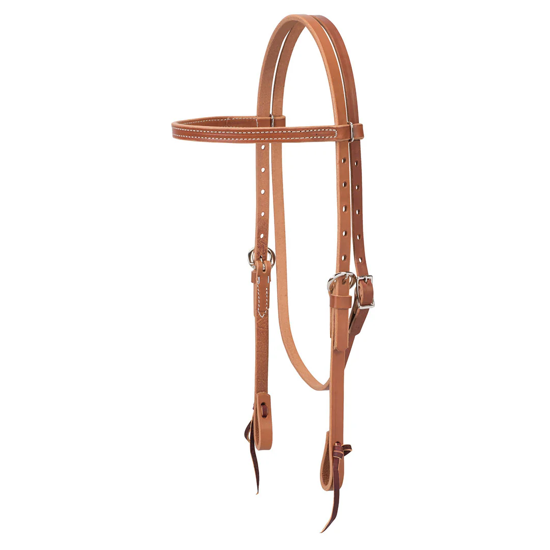 Weaver Harness Leather Browband Headstall