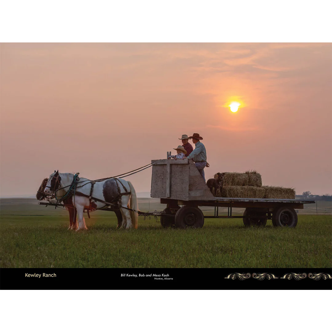 Kim Taylor Working Ranches of Canada 2025 Wall Calendar