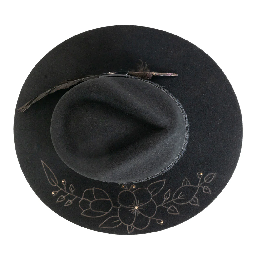 Corral Women's Floral Felt Hat