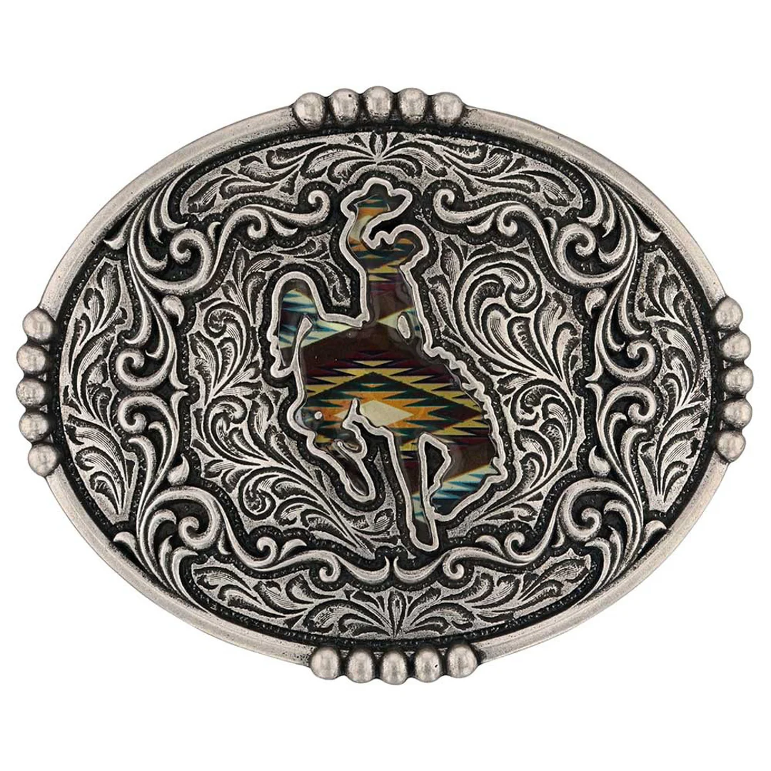 Montana Silversmiths Sunrise Bronco Attitude Buckle