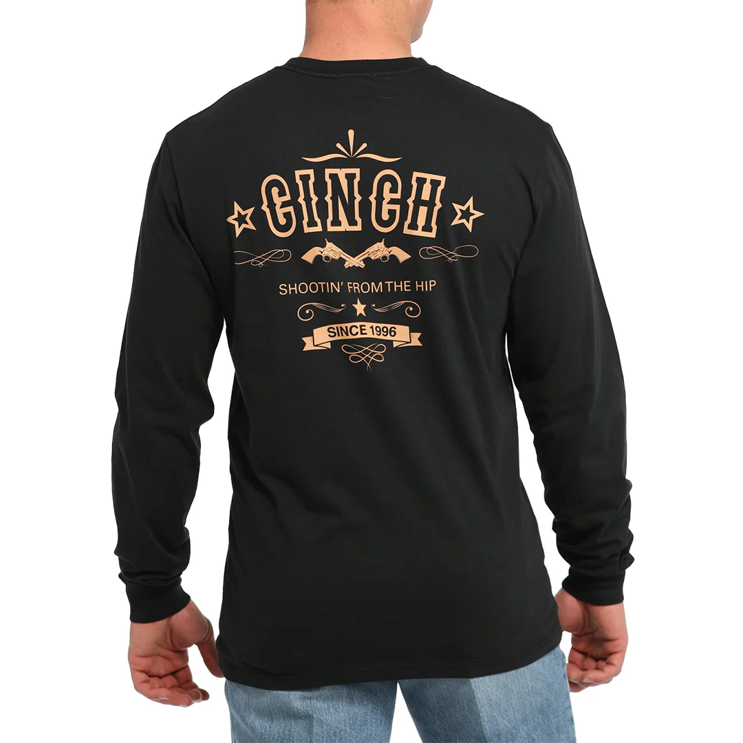 Cinch Men's Pistol Long Sleeve T-Shirt