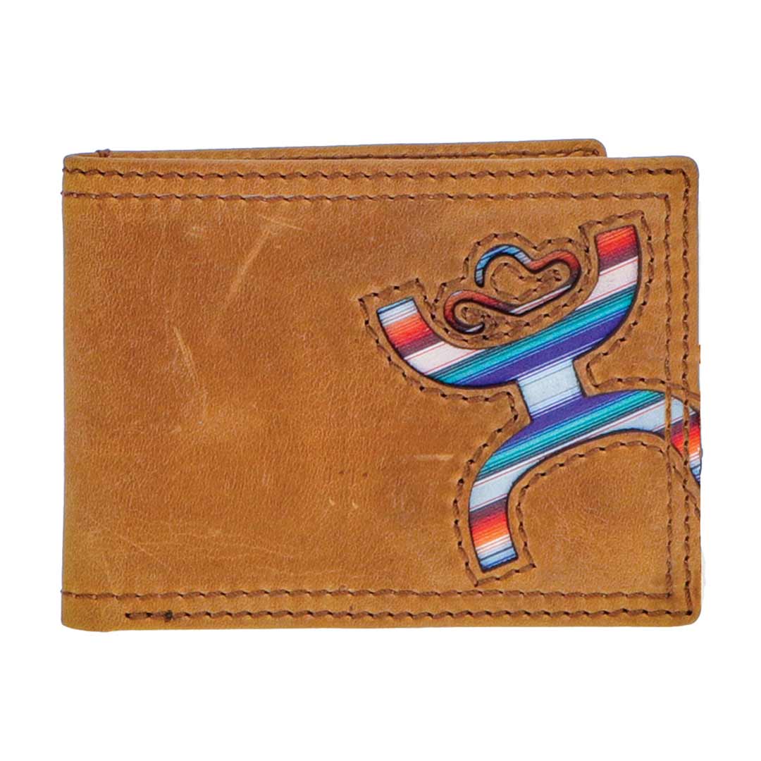 Hooey Men's Original Front Pocket Serape Print Bifold  Wallet