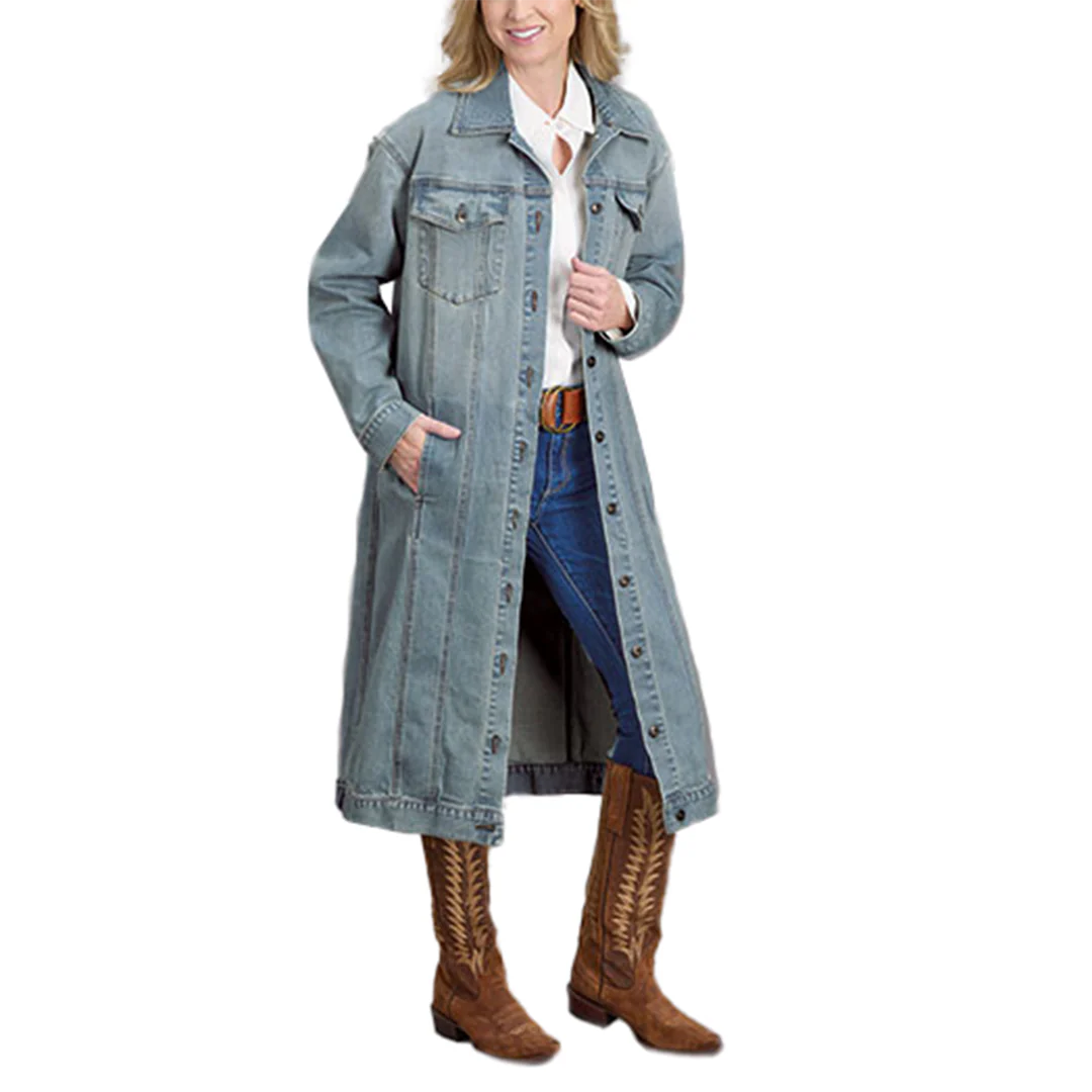Stetson Women's Long Denim Jacket