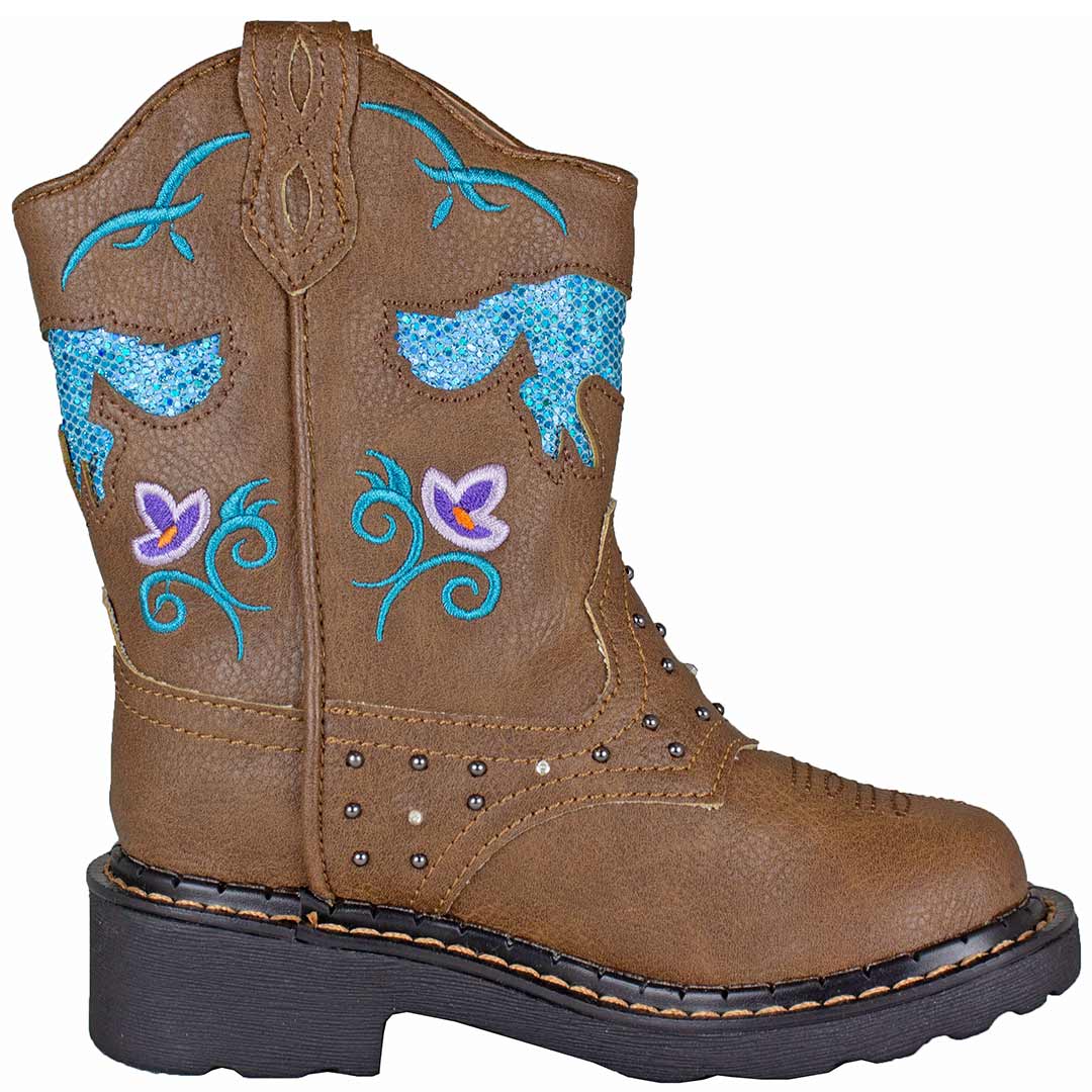 Roper Girls' Horse Cut-out Cowgirl Boots