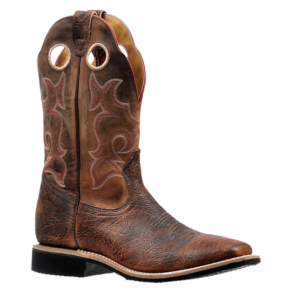 Boulet Men's North American Bison Cowboy Boots