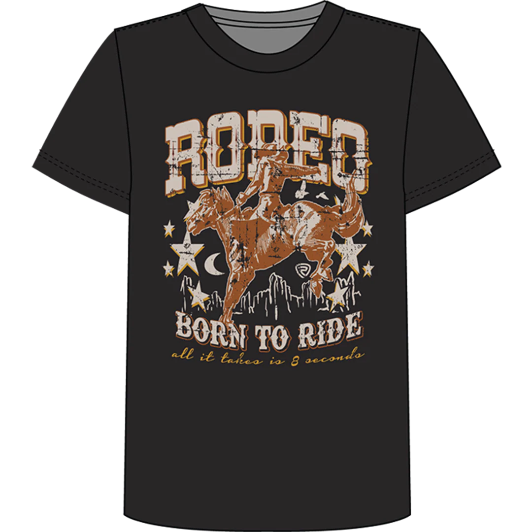 Rock & Roll Denim Boys' Rodeo Born To Ride T-Shirt