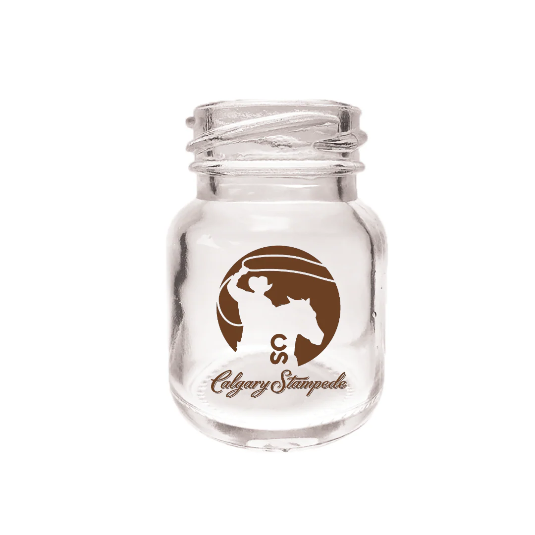 Calgary Stampede Cowboy Shot Glass