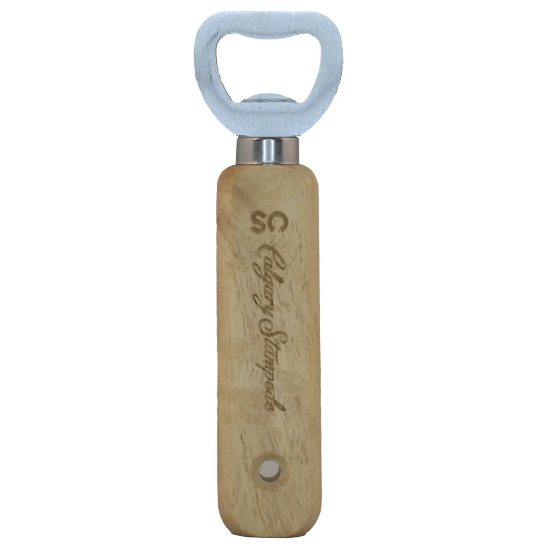 Calgary Stampede Wooden Bottle Opener