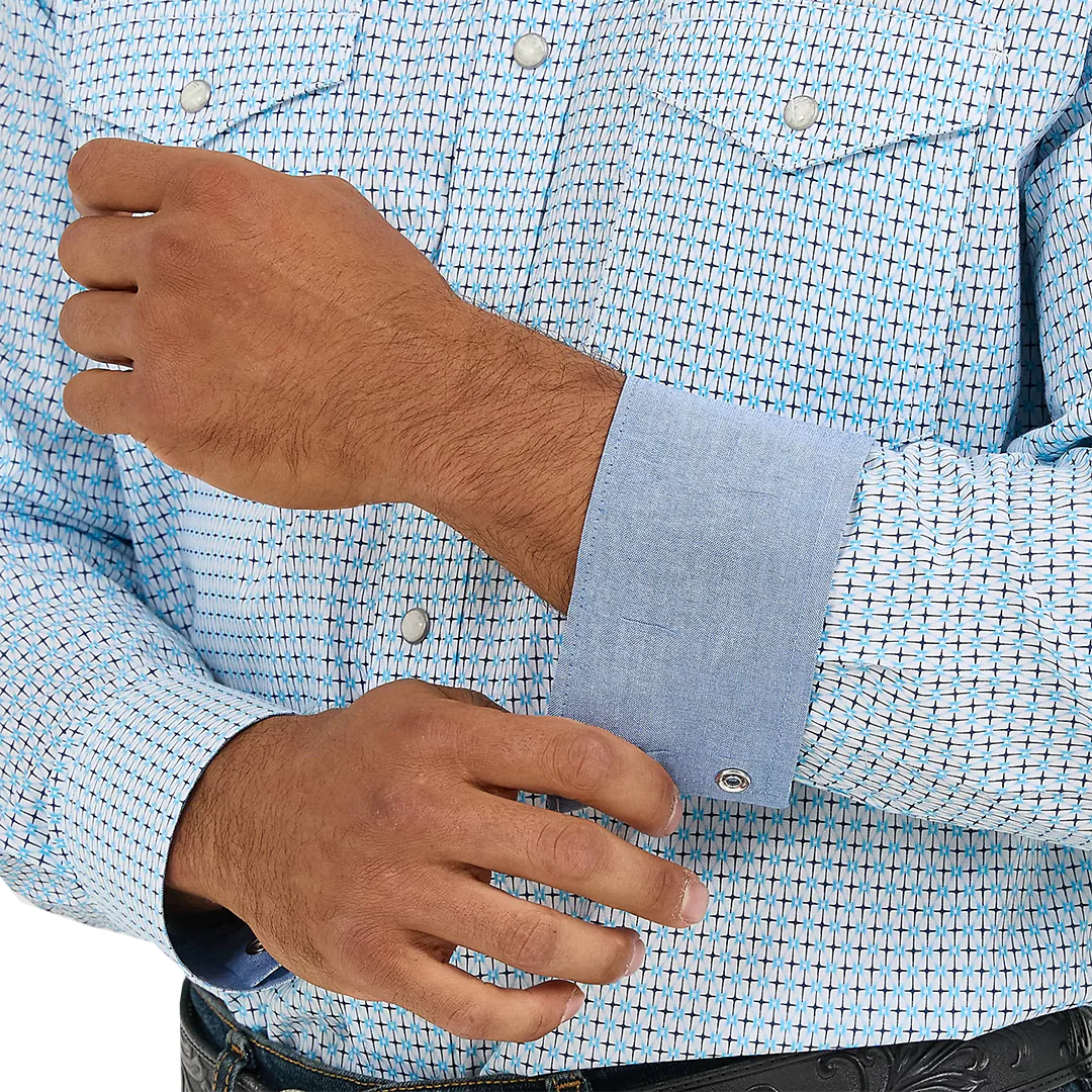 Wrangler Men's 20X Competition Advanced Comfort Long Sleeve Snap Shirt