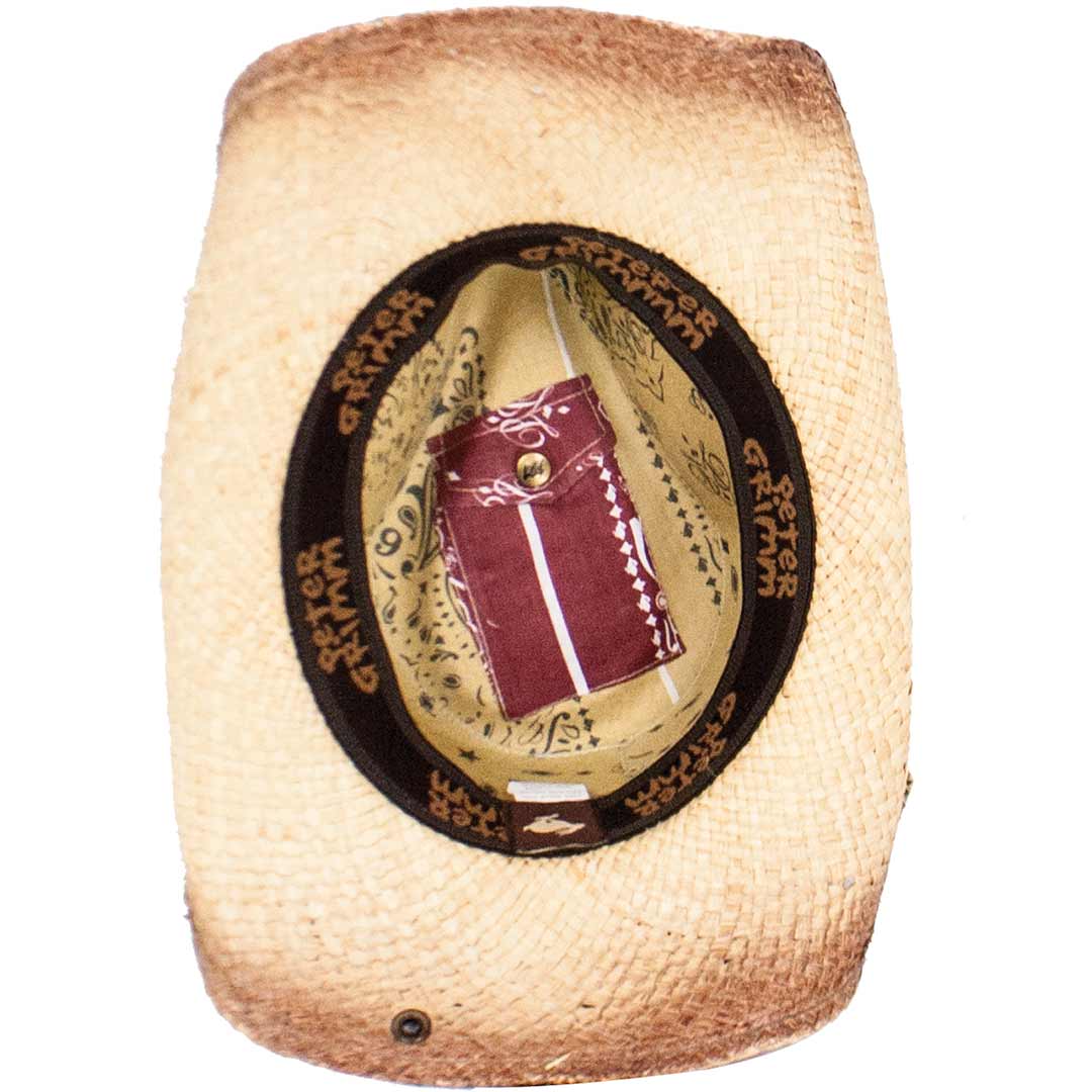 Peter Grimm Hats Contraband Straw Cowboy Hat