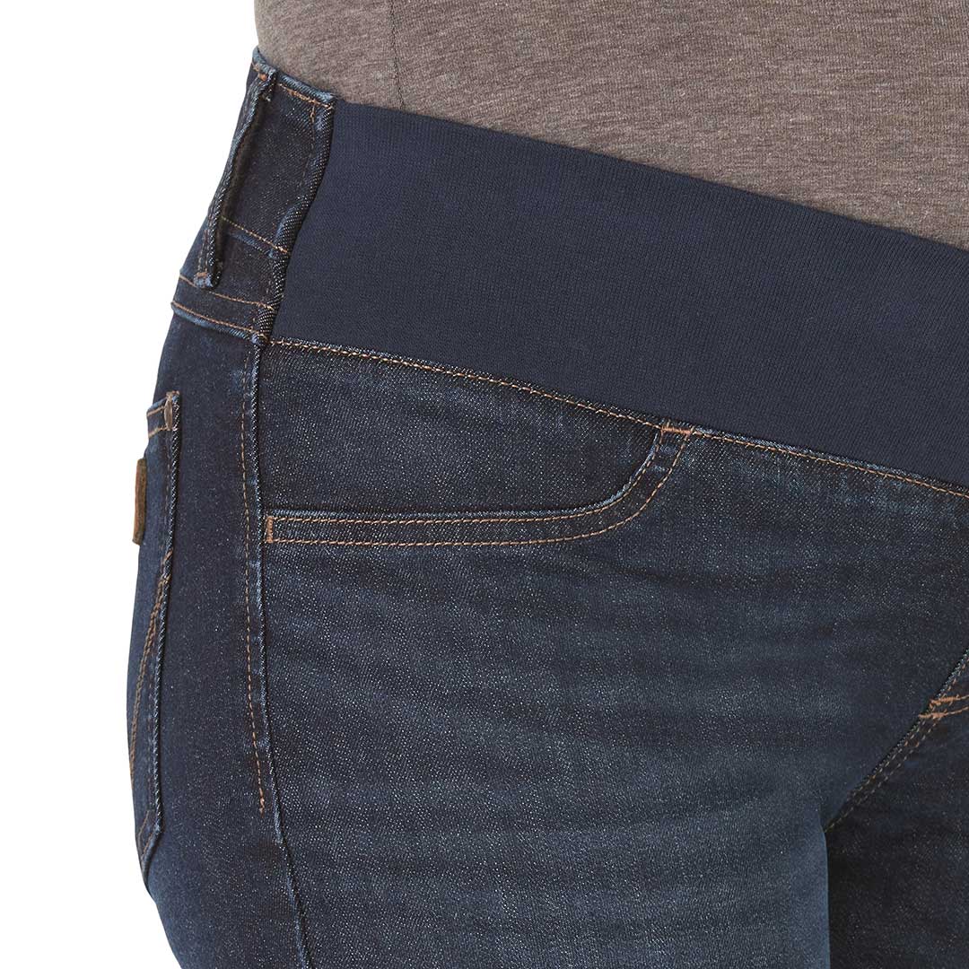 Wrangler Women's Retro Mae Stretch-Band Waist/Maternity Jeans
