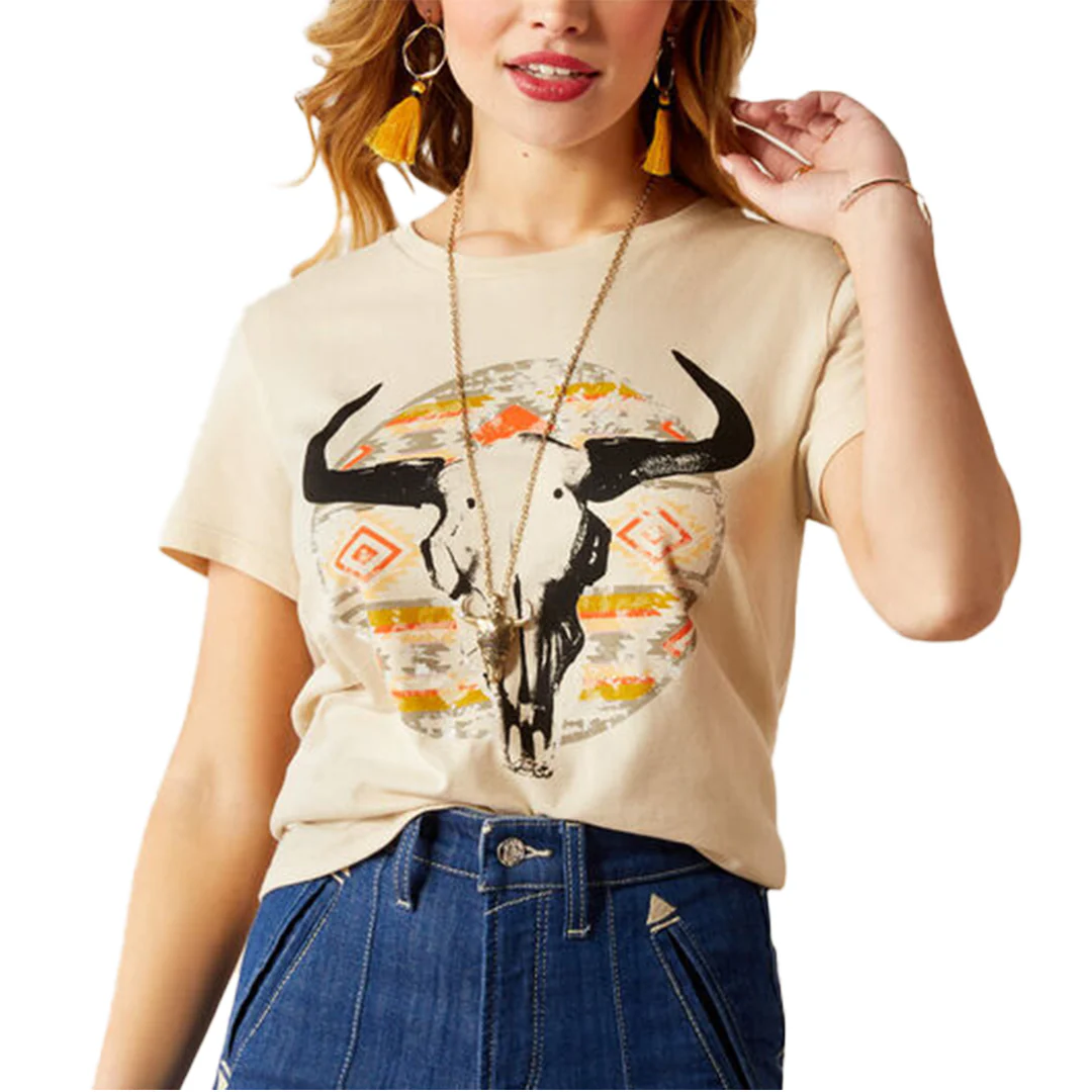 Ariat Women's Longhorn Watercolor T-Shirt