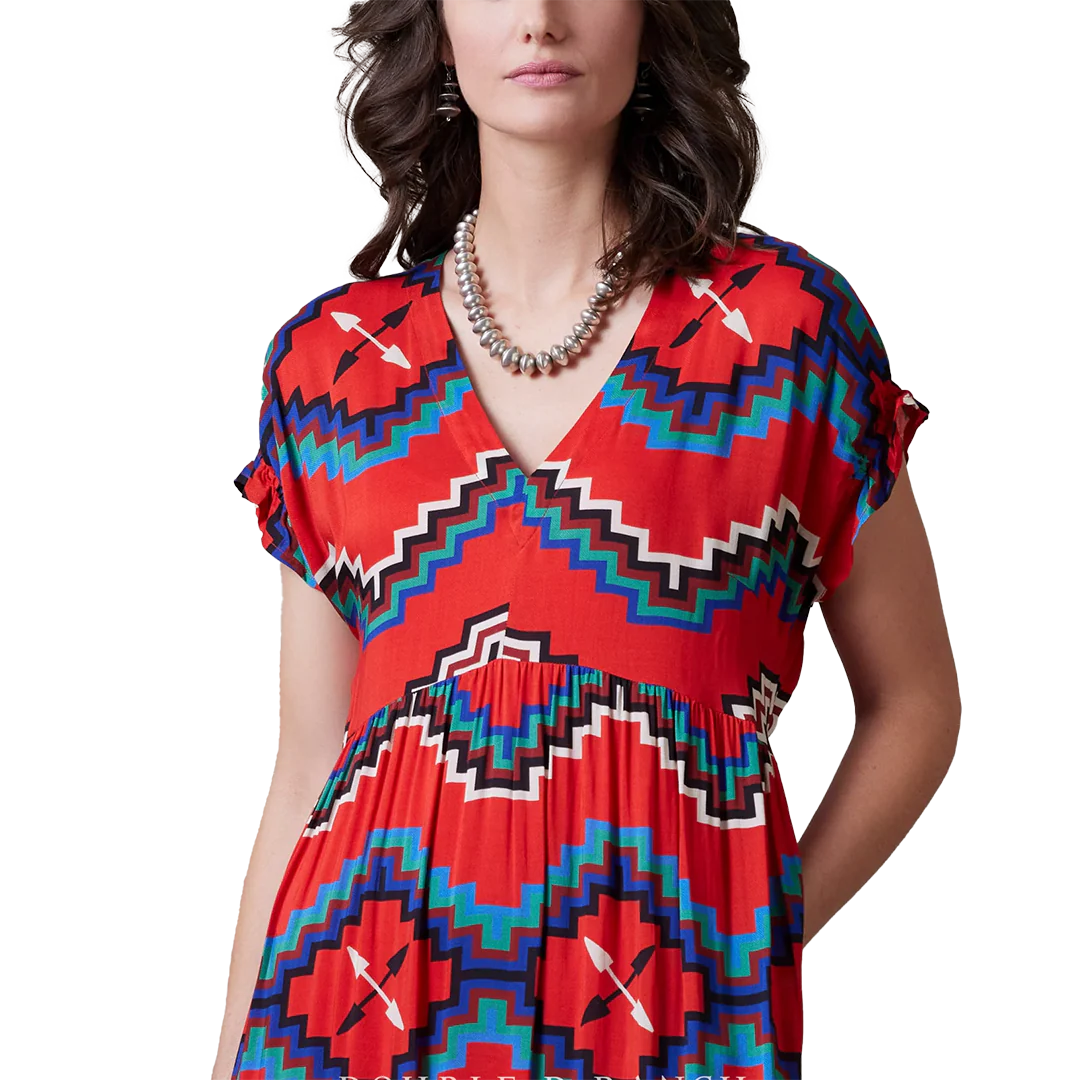 Double D Ranch Women's Fire Weaver Maxi Dress