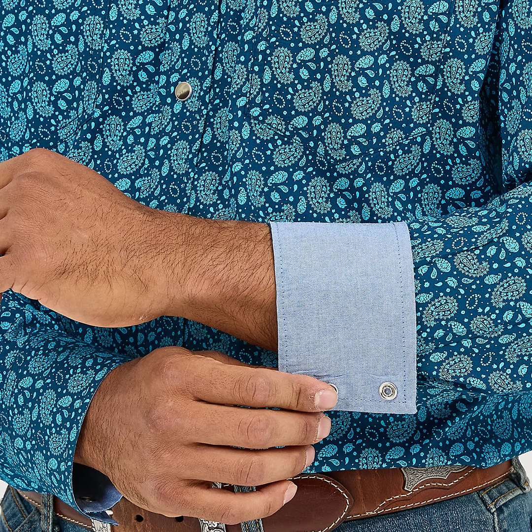 Wrangler Men's 20X Competition Advanced Comfort Long Sleeve Snap Shirt