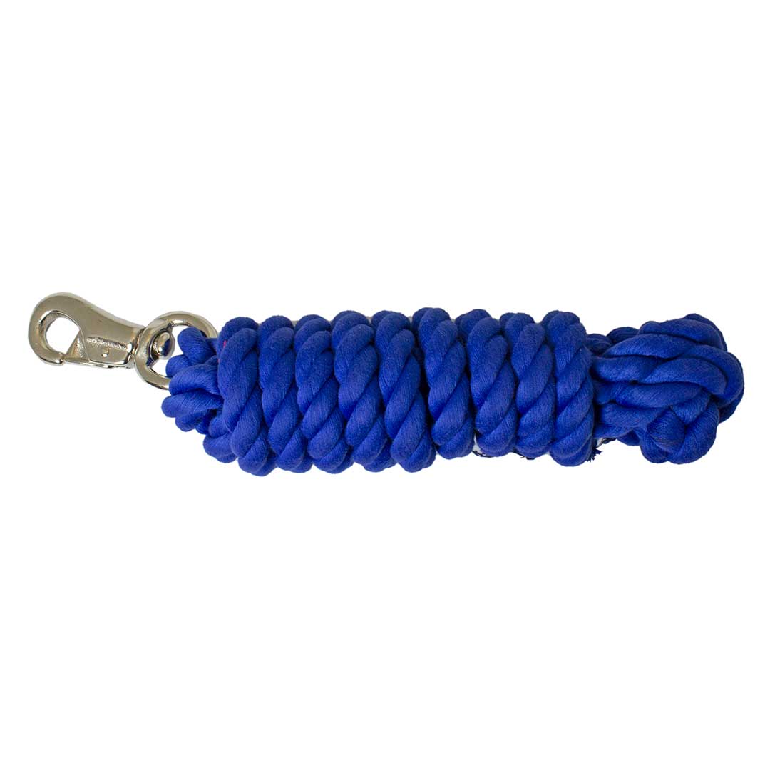Western Rawhide Cotton Lead Rope with Bull Snap