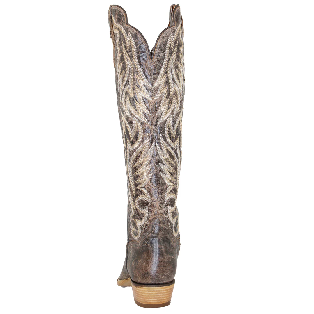 Dan Post Women's Rustic Leather Tall Boots