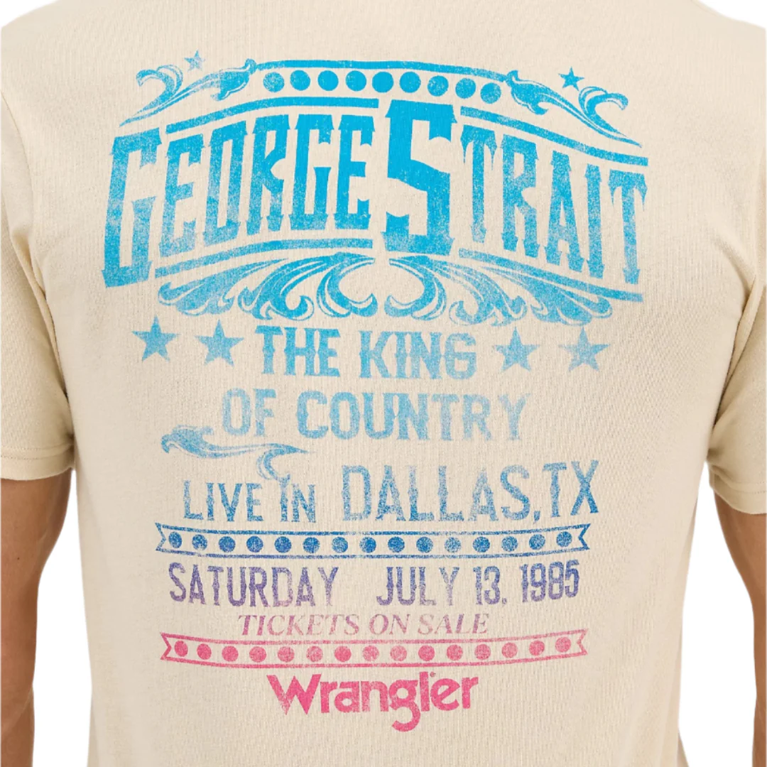 Wrangler Men's George Strait Concert T-Shirt