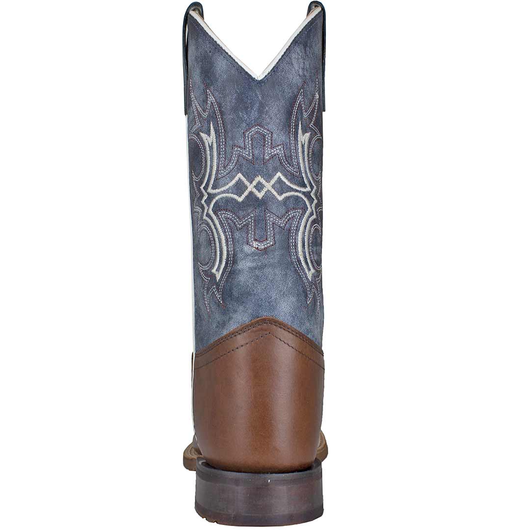 Old West Boys' Square Toe Cowboy Boots
