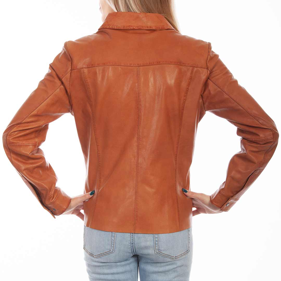 Scully Women's Contemporary Lamb Leather Jacket