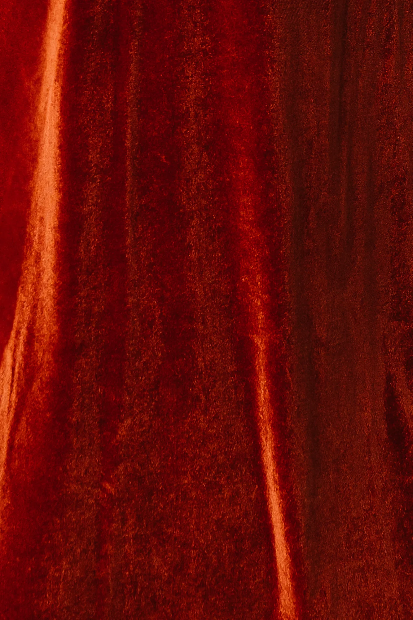 Fabric Swatch - Tatiana Velvet | Rust