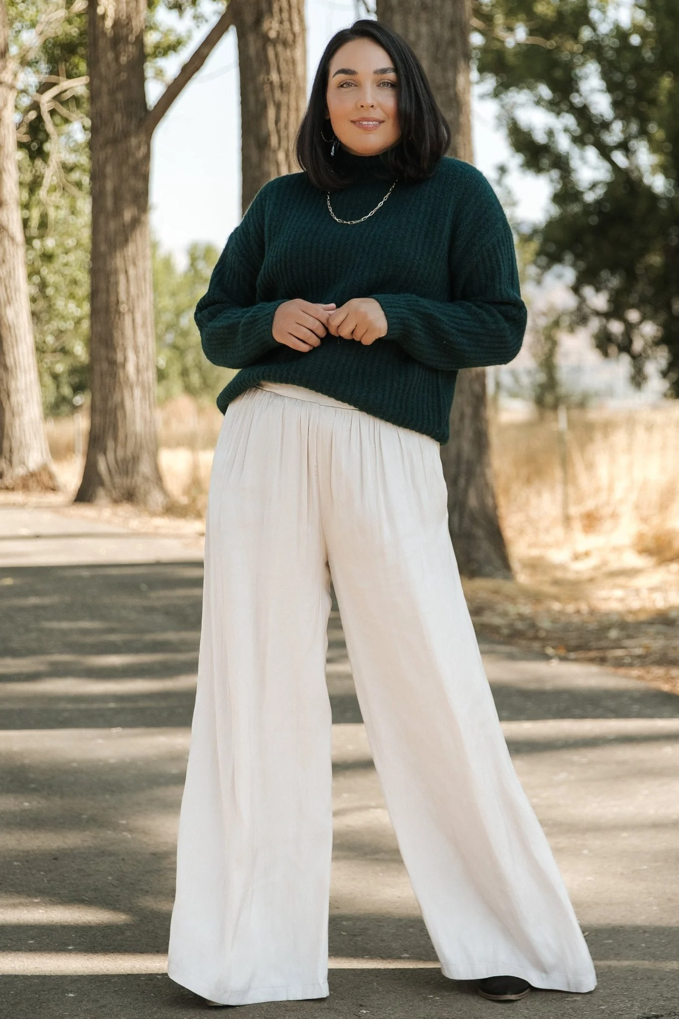 Fallon Sweater | Dark Green