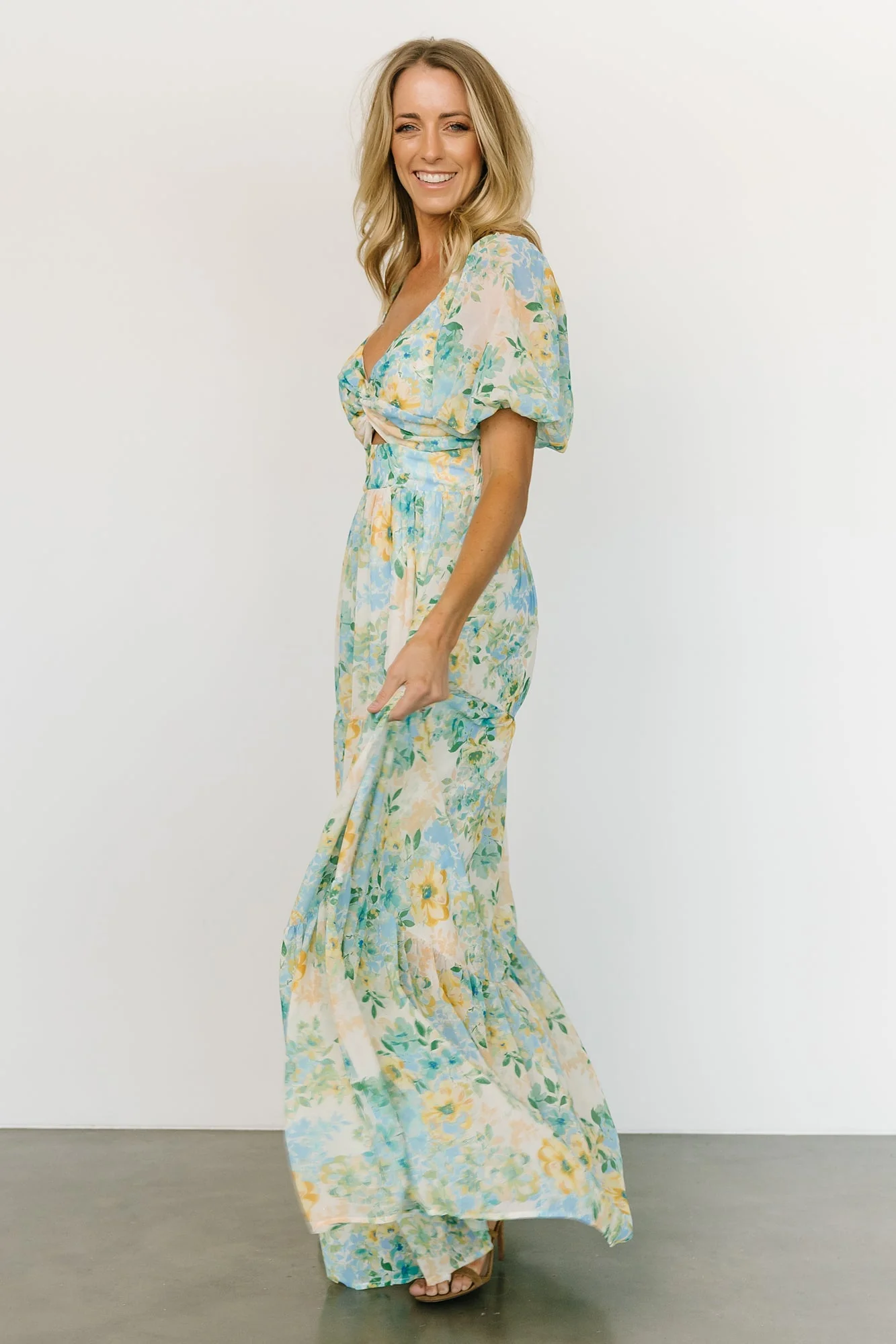 Maya Maxi Dress | Garden Multi
