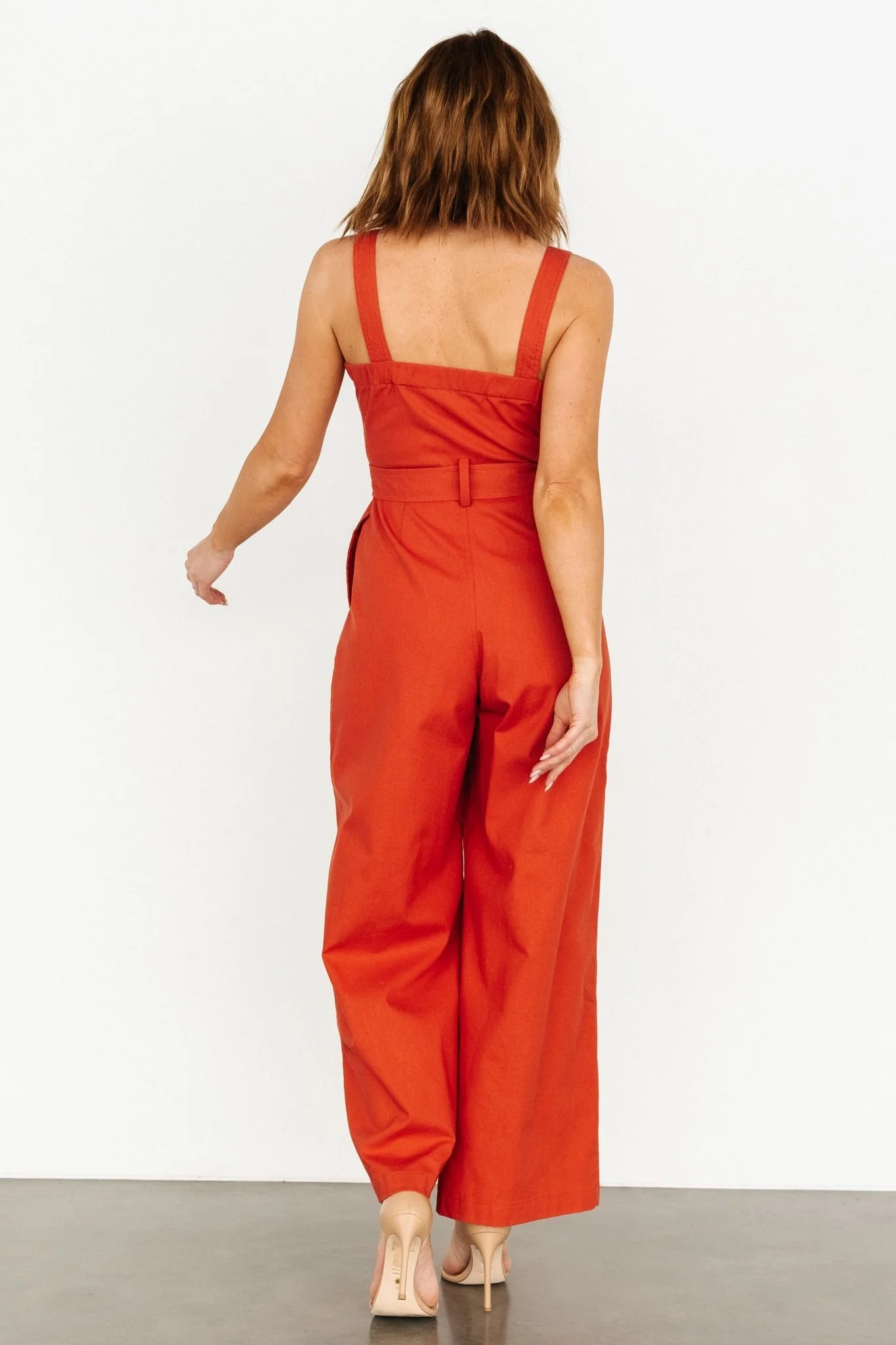 Hartford Jumpsuit | Rust