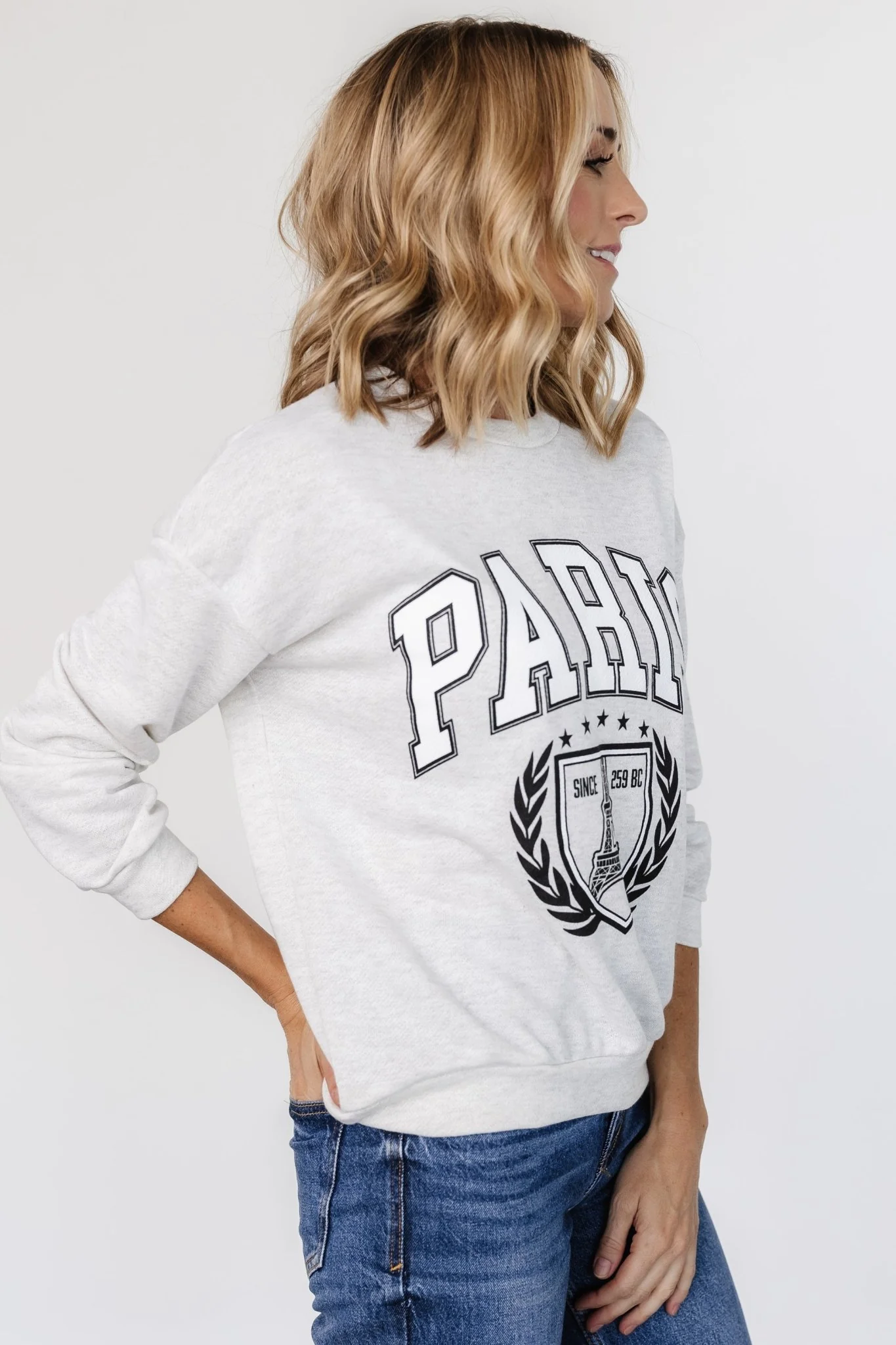 Paris Sweater | Light Gray