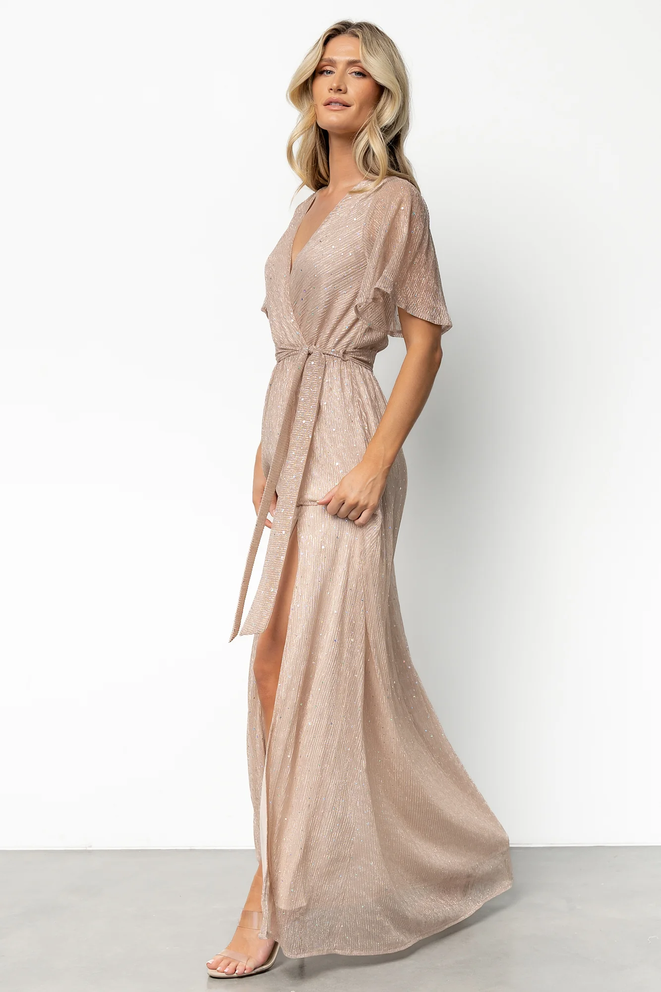 Grace Sparkle Gown | Champagne