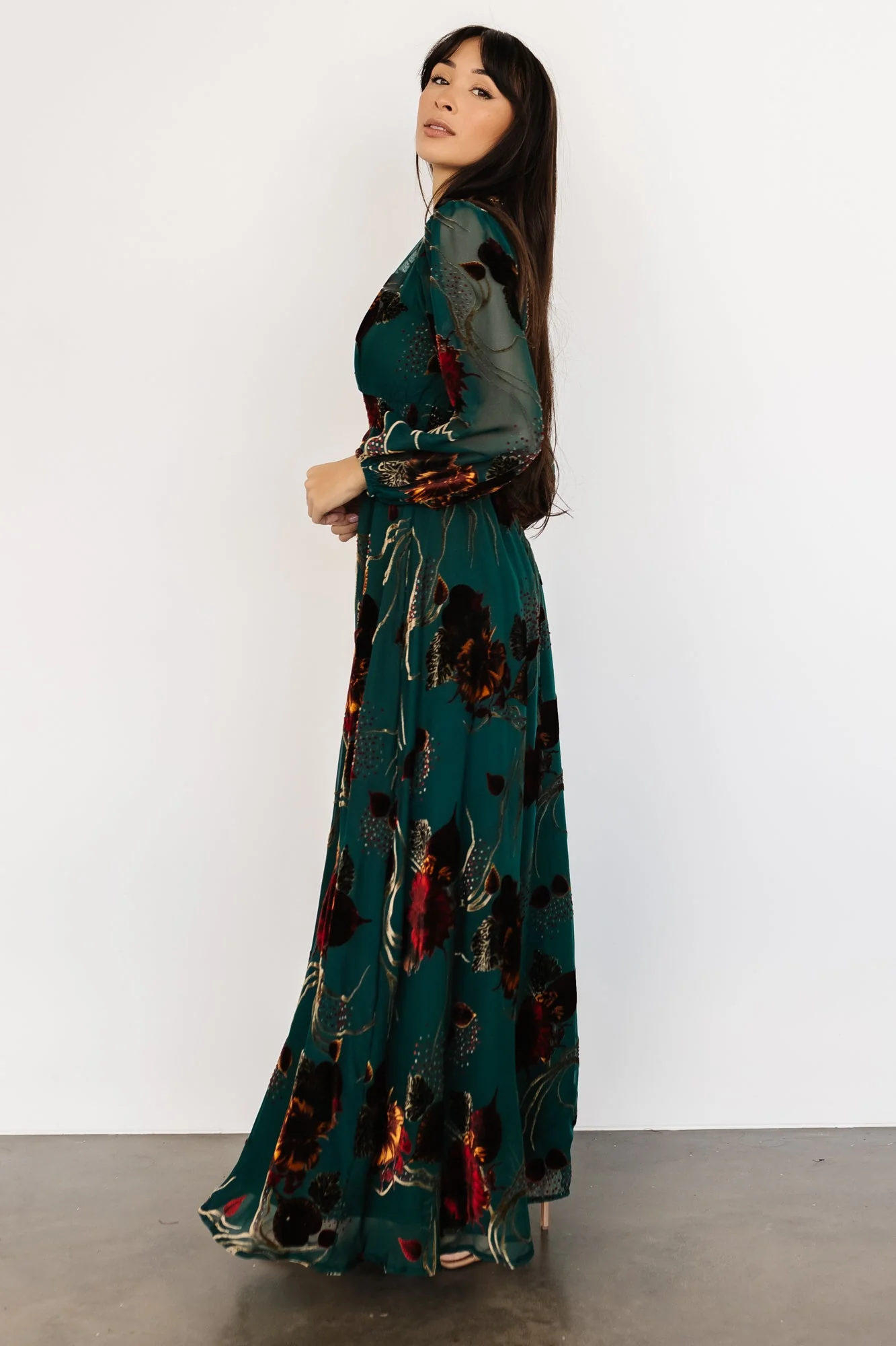 Mikla Maxi Dress | Jade Multi