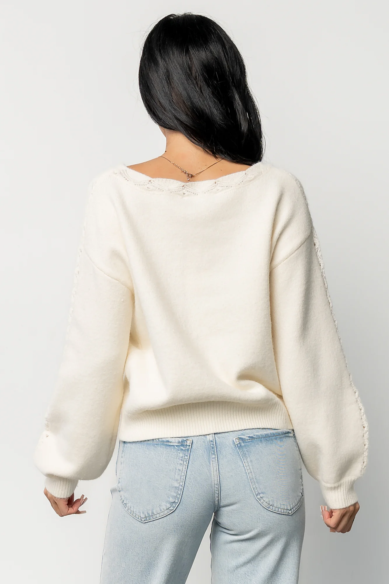 Lilja Knit Sweater | Cream
