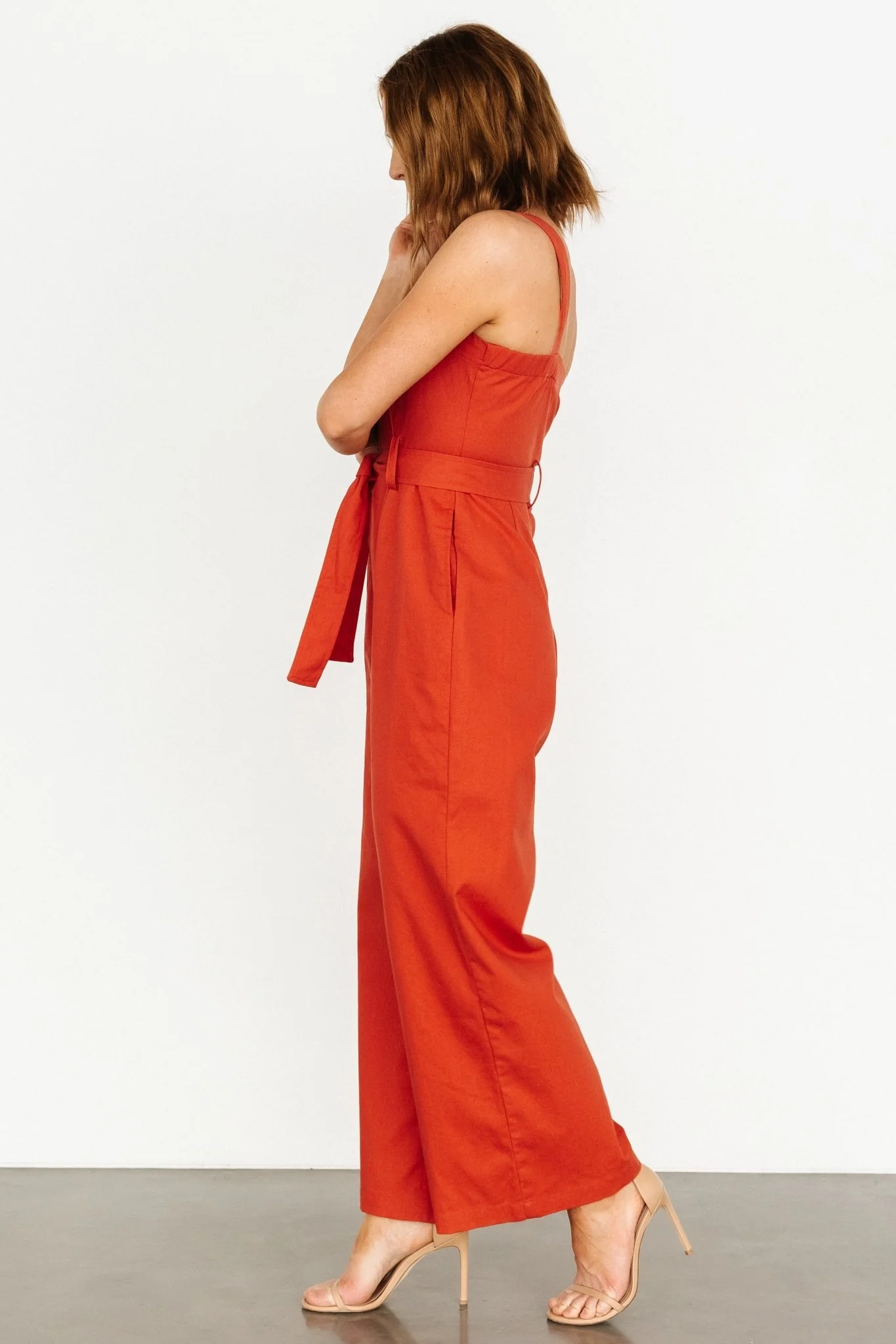Hartford Jumpsuit | Rust