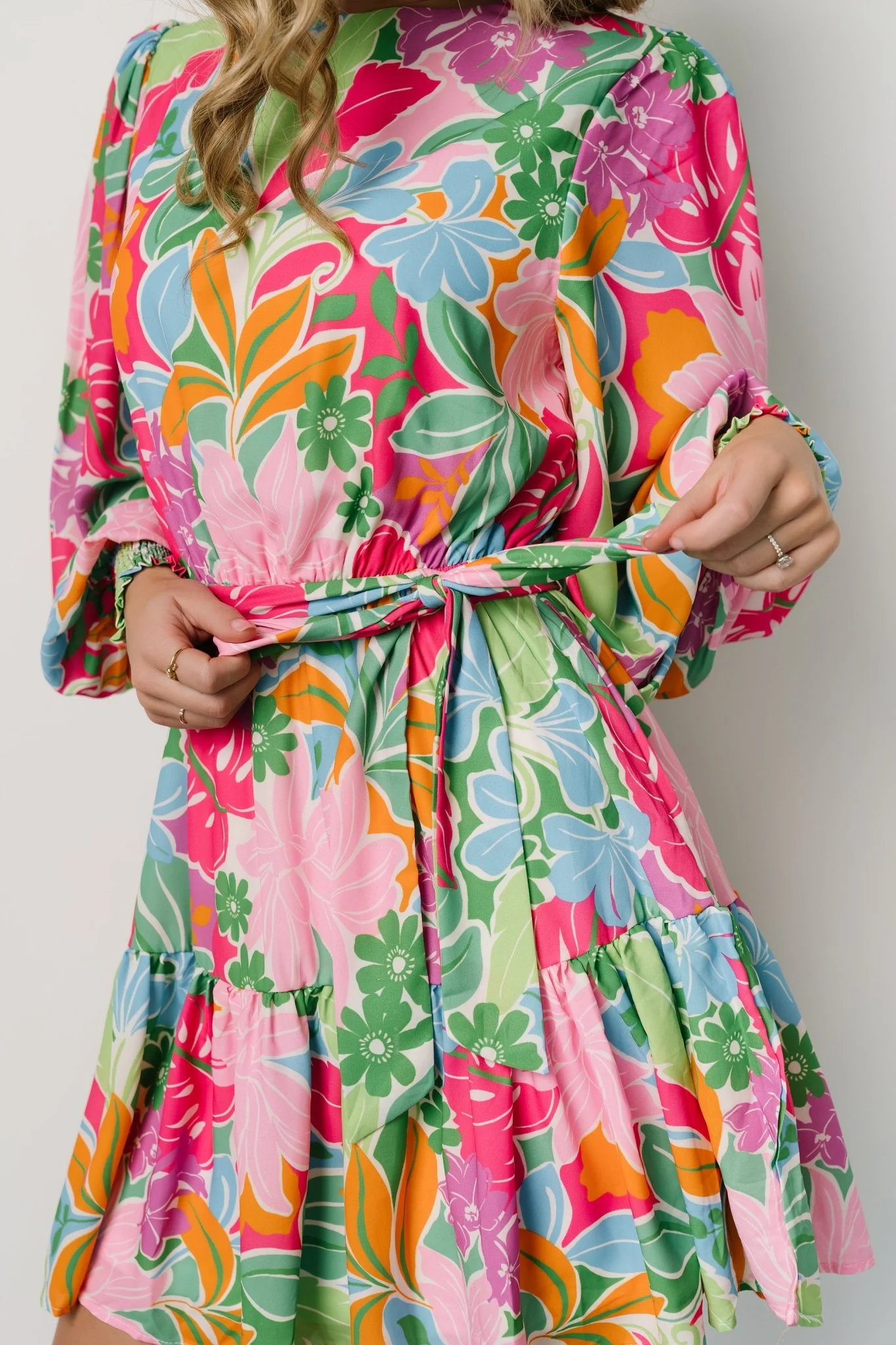 Zaniah Short Dress | Multi