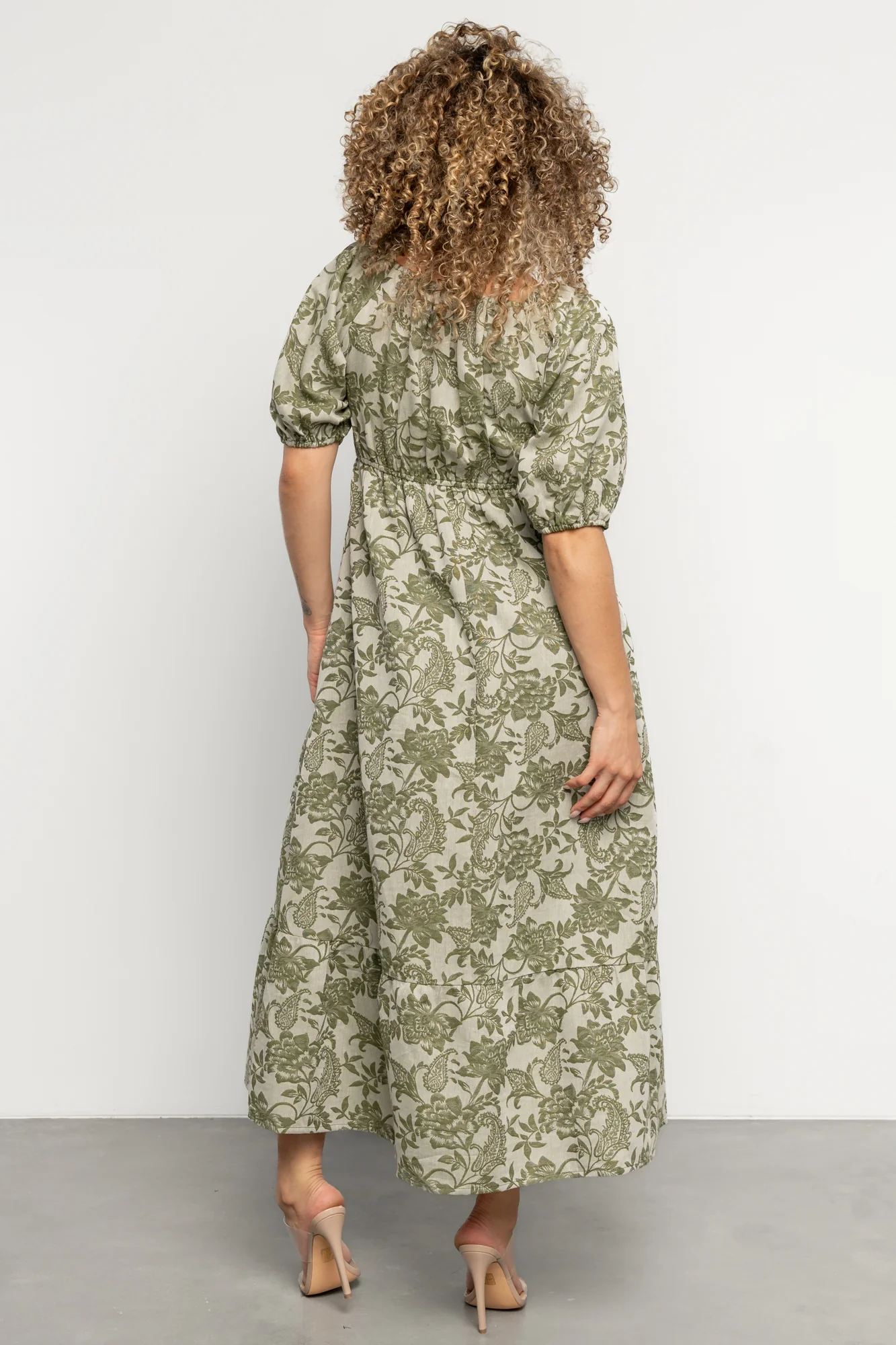 Giuliana Dress | Green Print